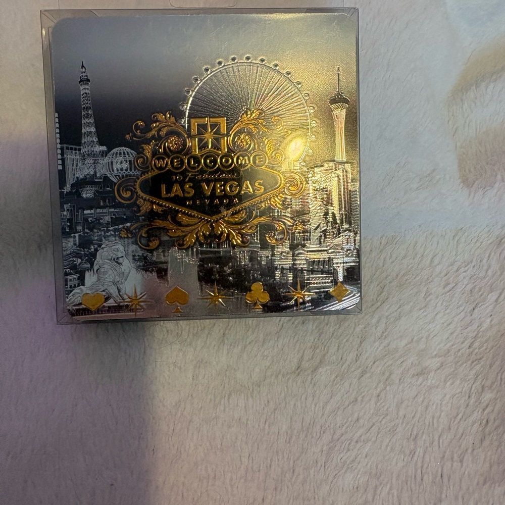 Las Vegas Souvenir 4 pc Coaster Set - Picture 4 of 4